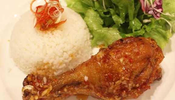 Cơm Ba chỉ  rang tôm