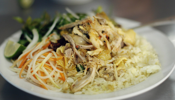 Cơm gà luộc