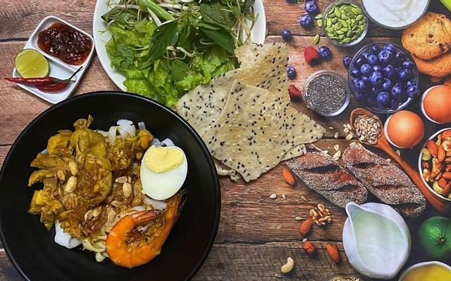 Mỳ Quảng Thịt Trứng