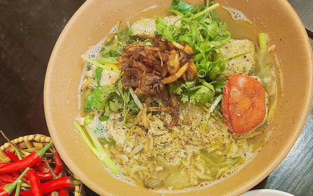 Bún đậu chả cốm
