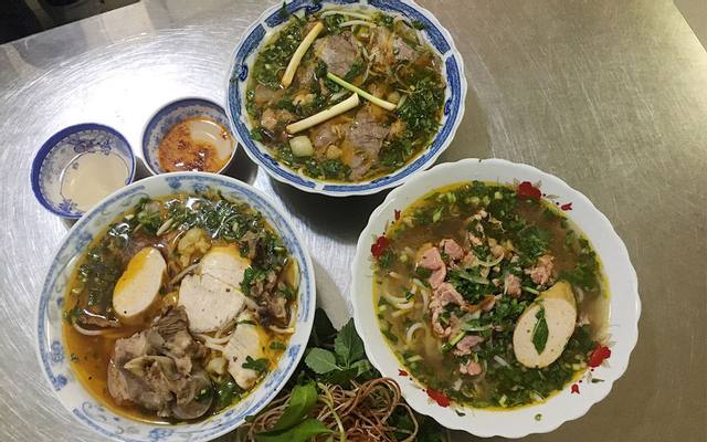 Bún bò, heo bắp