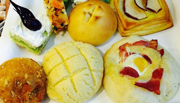 Bánh bơ sữa nhân kem