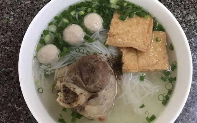 Bún mọc chả
