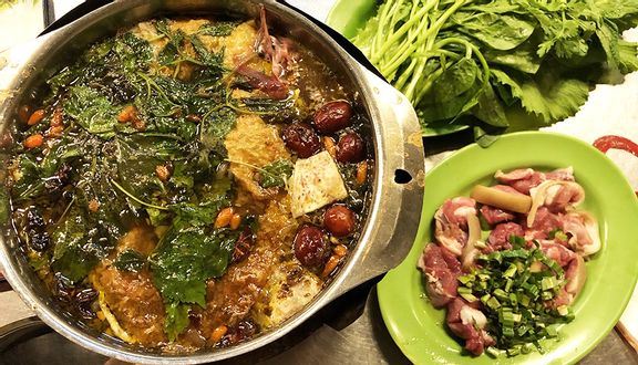 Tiết canh dê (chén)
