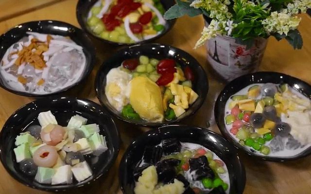 Chè khúc bạch trái cây