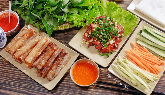 Nem Nướng Hoa Giấy - Chánh Hiệu Đặng Văn Quyên Nha Trang