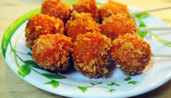 Nem chua rán lớn