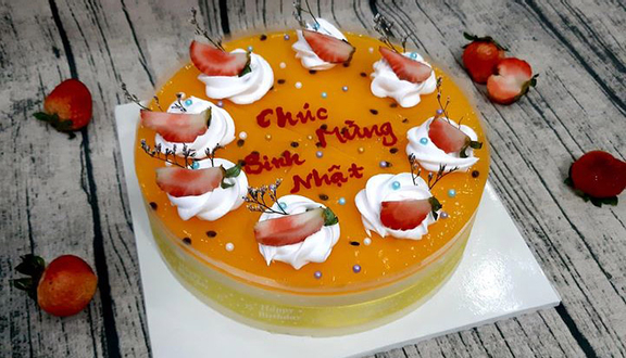 Bông lan trứng muối sốt trứng (size 18cm)