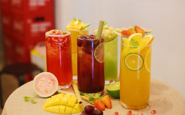 Trà đào cam sả