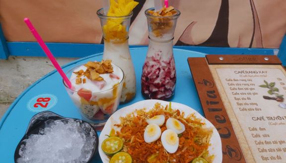 Sữa dừa việt quất