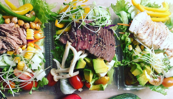 Salad cá ngừ đậu gà