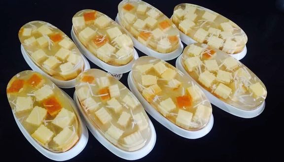 Rau câu nhân flan  1 trứng cúng giao thừa