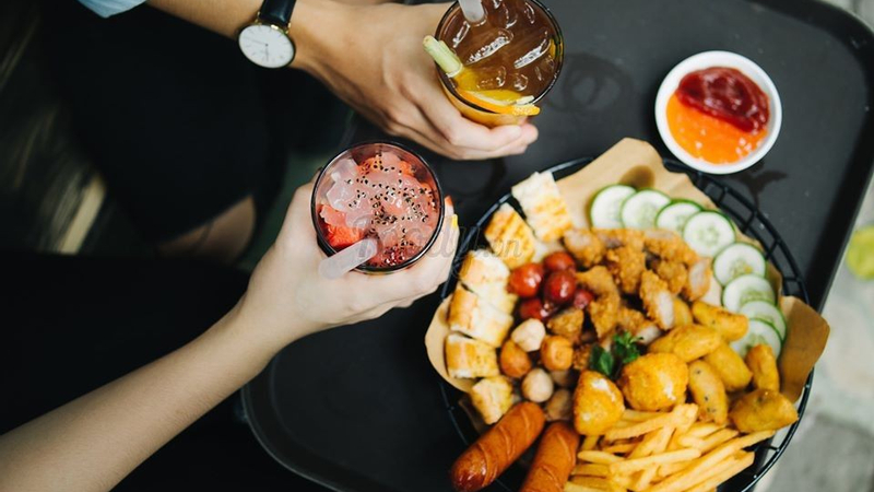 Trà đào cam sả