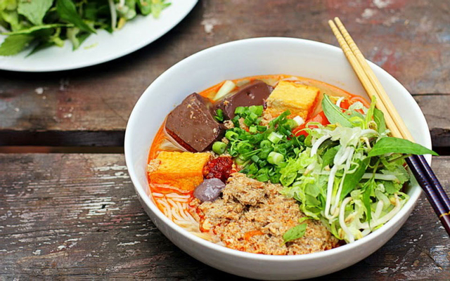Bún chả tôm