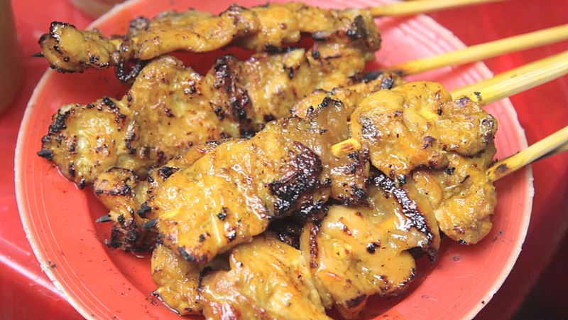 Thịt Xiên Rau Câu Phương Mai