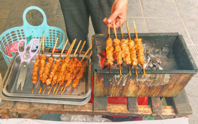 Sụn Xiên Nướng