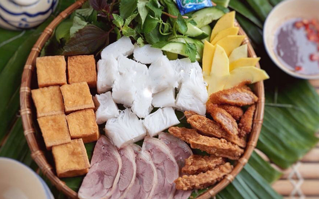 Chả cốm rán