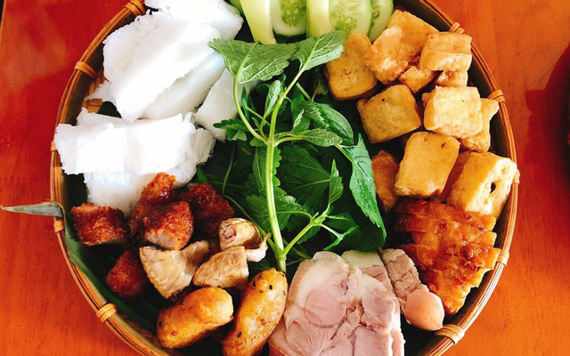 Bún đậu Thịt Chả Cốm
