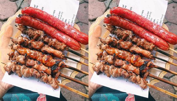Thịt Xiên Nướng & Lạp Xưởng Nướng - Nguyễn Công Trứ