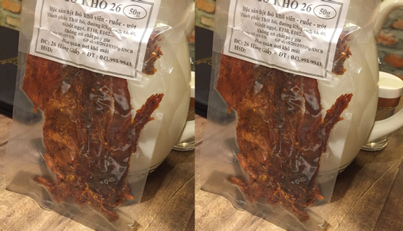 Thịt Bò Khô 26 - Hàng Giầy