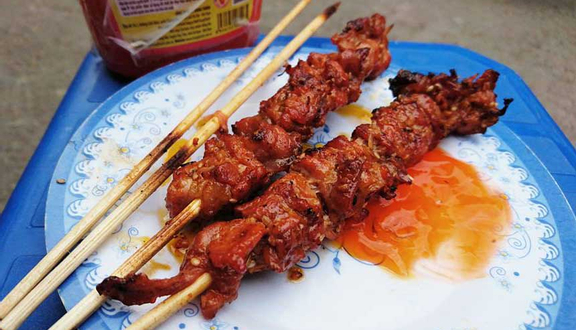 Thịt Xiên Nướng - Gia Ngư
