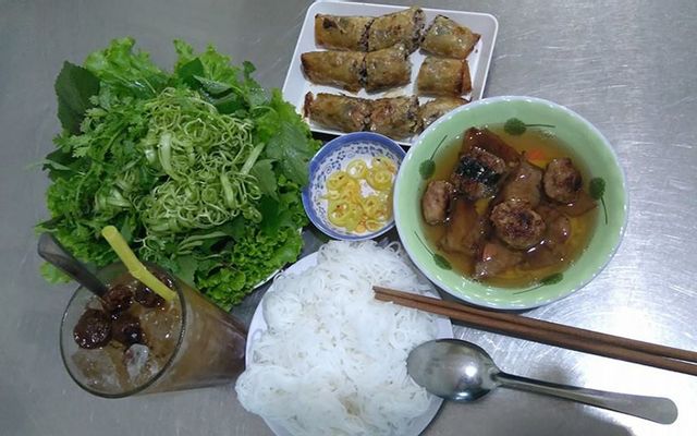 Bún chả + nem