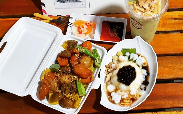 UP - Tàu Hủ Trân Châu & Mía Sữa Dừa