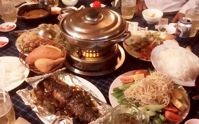 Khoai lang nướng