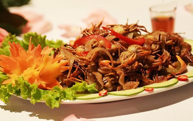 Tép chiên bột