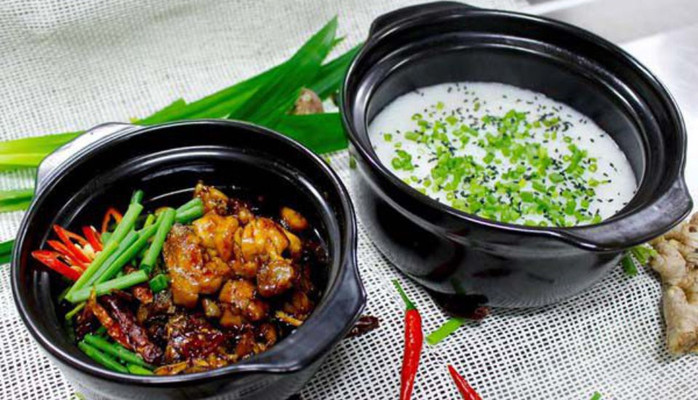 Đặt biệt: cháo ếch singapore vị bơ   ( phần  2 con)