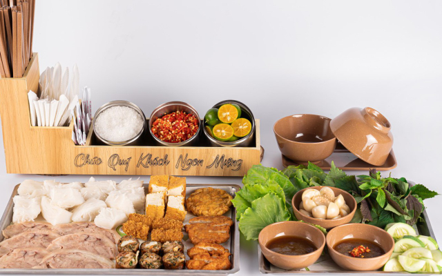 Bún - đậu hủ - chả cốm (2c)