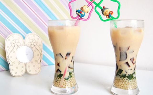 Trà sữa khúc bạch