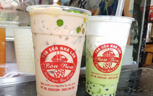 Trà đào miếng