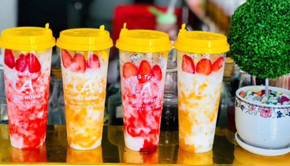 Trà hoa hồng macchiato