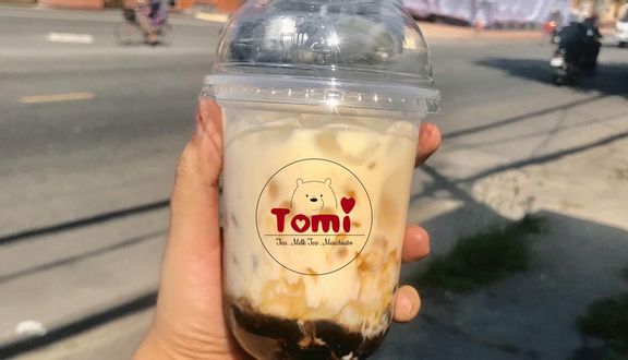 Trà sữa sốt đào