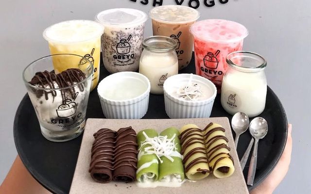Sữa Chua Kem Đào