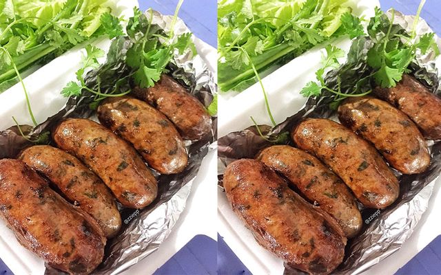 Cô Huệ - Dồi Sụn Chiên