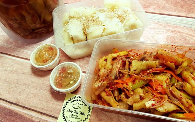Chân Gà Rút Xương Trộn Cóc