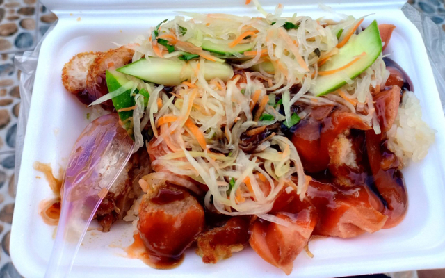 Xôi Lạp Xưởng Chả