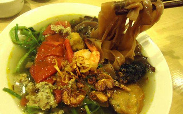 Bánh Đa Cua Đầy Đủ