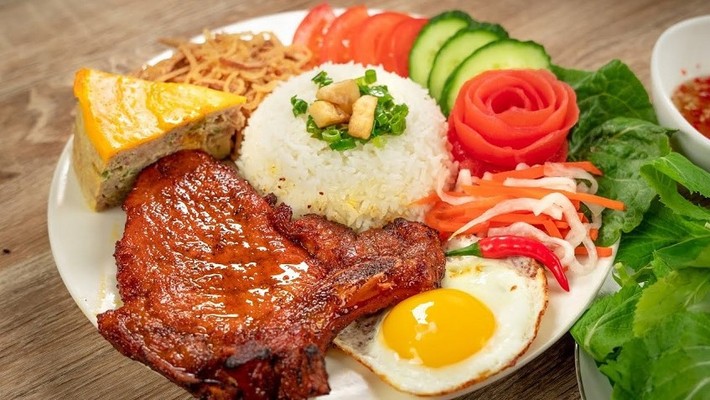 Combo Cơm sườn + Coca-Cola Ly