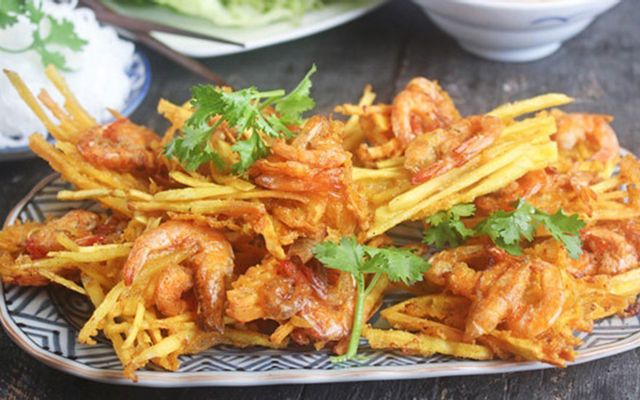 Bánh Tôm Chiên Bột, Bánh Cống & Bánh Xếp