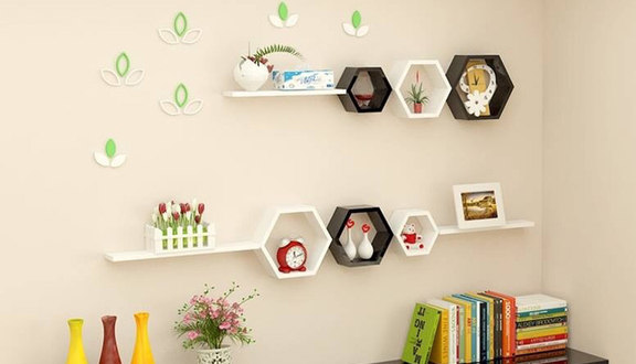 Sunshine Shop - Kệ Gỗ Trang Trí