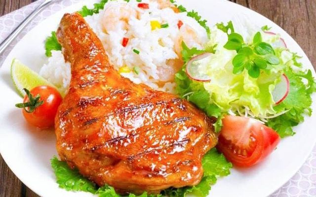 Combo Cơm Đùi Chua Ngọt + 1 Chai Coca