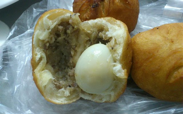 Bánh bao chiên 2 cái