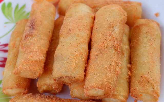 Bắp xào topping cá viên (phần lớn)