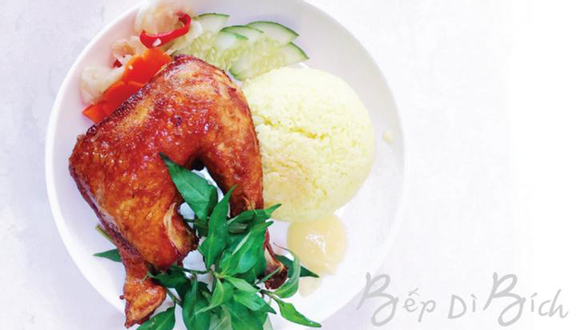 Mì xào giòn lòng mề gà