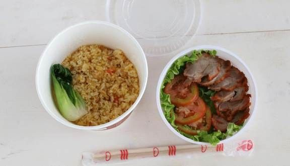 Cơm chiên gà xé Hong Kong