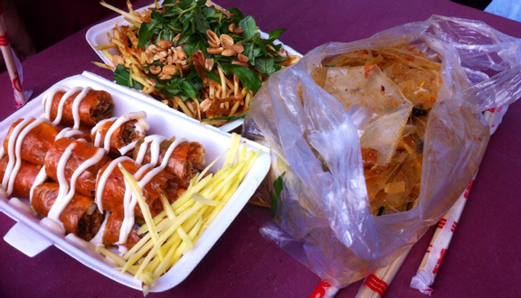 Bánh Tráng Muối Nhuyễn Hành Phi