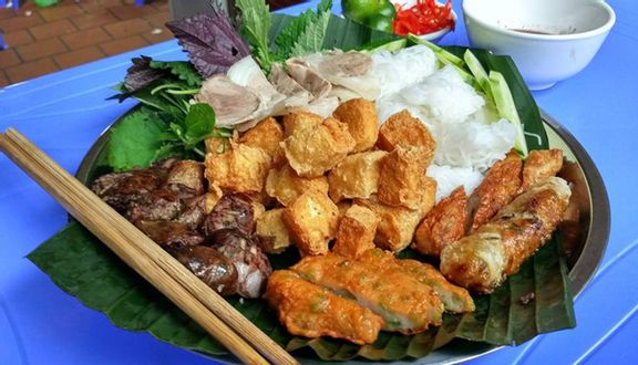 Bún đậu thịt rồi